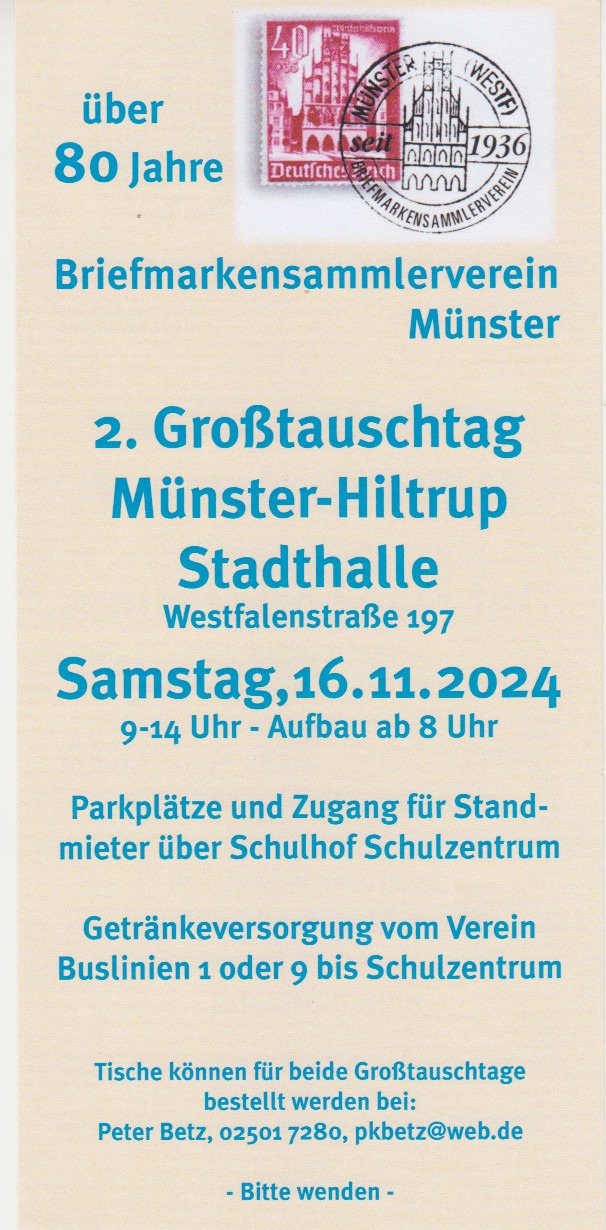 Großtauschtag in Münster-Hiltrup 2024