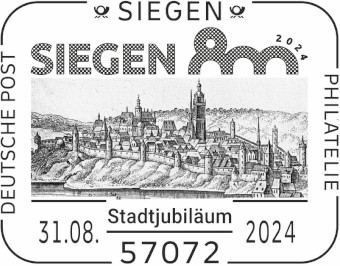 Alte Stadtansicht von Siegen